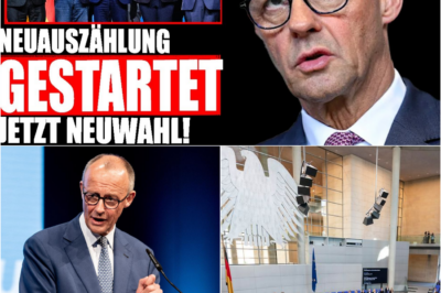 Seismische Erschütterung in Berlin: Neuauszählung der Bundestagswahl droht, die Regierung Merz in den Abgrund zu stürzen – Das Ende der Brandmauer-Ära?