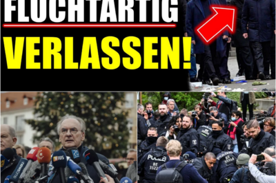 Die Stunde der Wahrheit: Mitten in Magdeburg fliehen Scholz’ Minister vor der Wut des Volkes – Ein Land am Scheideweg