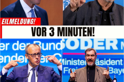 Politisches Beben beim Deutschlandtag: Söder demütigt Merz und lässt die Union im Chaos versinken
