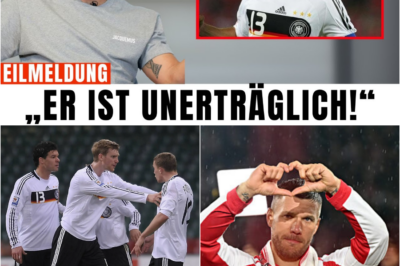 Das Ende des Schweigens: Lukas Podolski enthüllt mit 39 Jahren die fünf Männer, die ihn am tiefsten enttäuschten
