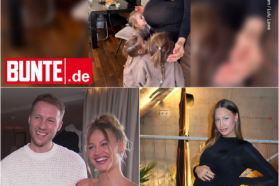 Süße Weihnachtsüberraschung: Lulu Lewe hochschwanger im Kreise der Ferchichi-Drillinge – Die Lewe-Großfamilie im Baby-Fieber