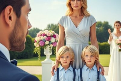 Er ließ sie schwanger zurück – Jahre später taucht sie auf seiner Hochzeit mit Zwillingen auf!