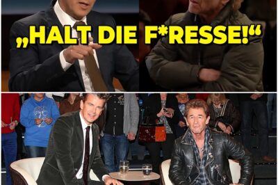 „Raus aus meiner Sendung!“ – Peter Maffay demütigt Markus Lanz live vor Millionen und geht mit erhobenem Haupt