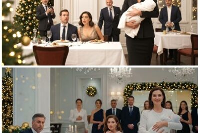 Milliardär speist an Weihnachten mit neuer Verlobten bis seine Ex lächelnd mit Baby erscheint