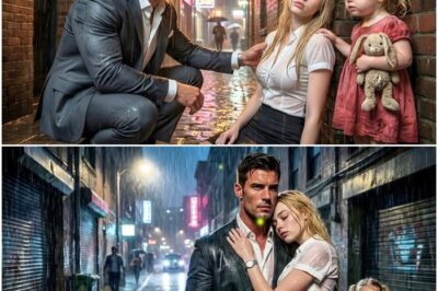 “Sir, Mommy Can’t Walk” Little Girl Said—The Single Dad CEO Carried the Woman Out of the Alley DT