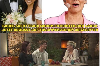 Liebe auf Distanz statt Umzugs-Chaos: Warum „Bauer sucht Frau“-Traumpaar Friedrich und Laura (noch) getrennte Wege gehen