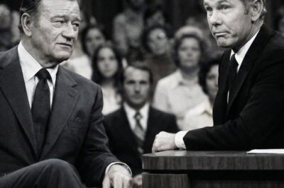 John Wayne und Johnny Carson 1976 – Die Nacht, in der der Duke bewies, wer in Hollywood wirklich das Sagen hatte. D