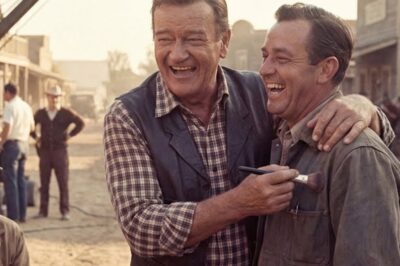 John Waynes Maskenbildner brach 1968 am Set zusammen – was man in seinem Wohnwagen fand, veränderte alles.D