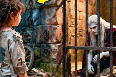 Weinen Sie nicht… meine Mama rettet Sie“, sagte das Mädchen zum gefangenen Vampir DD