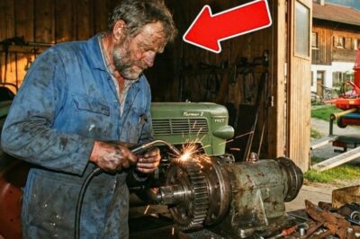 Seine Nachbarn finanzierten neue Geräte von 120.000 Mark… Seine eigenen reparierte er im Schuppen