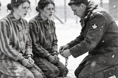 „Ihr seid keine Tiere“ – Deutsche Kriegsgefangene schockiert, als kanadische Männer ihnen die Ketten abnehmen
