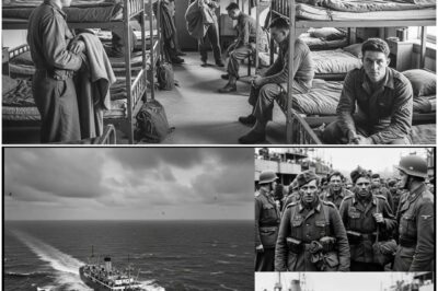 Deutsche Kriegsgefangene spotteten über die dünnen amerikanischen Decken – bis diese sie vor der Kälte retteten. D