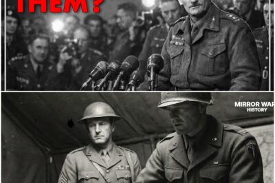 Was Churchill Montgomery nach seiner Pressekonferenz „Ich habe sie gerettet“ sagte D