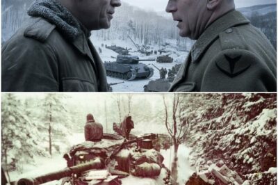 Was Eisenhower sagte, als Patton unerwartet früh in Bastogne eintraf D