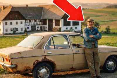 Sie nannten ihn arm wegen des rostigen Opel… Bis er den Nachbarhof bar kaufte  DD