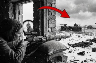 Ein junges Mädchen mit einem Scharfschützengewehr lächelte 309 Nazis an – sie sahen nie, wie sie sie tötete.  DD