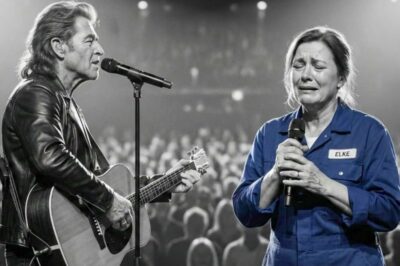 Peter Maffay hörte eine PUTZFRAU singen — was er tat, veränderte ihr Leben für IMMER  DD