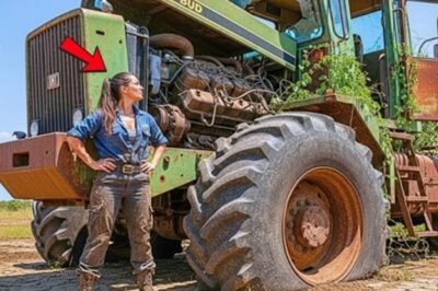 Sie nahm einen jahrelang vergessenen Traktor mit nach Hause – und ihr Blick veränderte alles DD