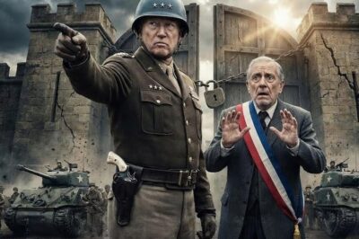 Was Patton tat, als ein französischer Bürgermeister sich weigerte, die Stadttore zu öffnen  DD