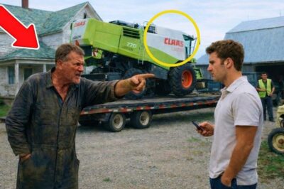 Der Sohn bestellte Mähdrescher für 450.000€, ohne zu fragen… Der Vater drehte LKW am Hoftor um  DD