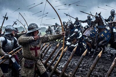 Die Schlacht, in der England 25.000 französische Ritter im Schlamm ZERSCHMETTERTE DD