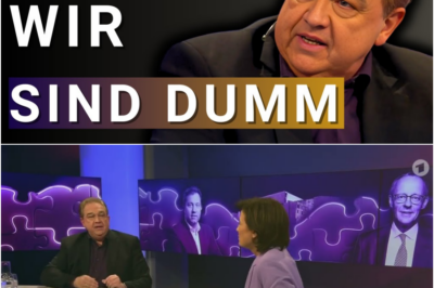 Er redet sich in Rage & knöpft sich Merz vor -bis auf die”fleckige Unterhose”