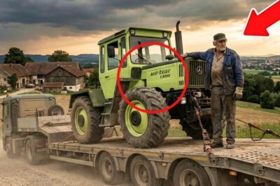 Der Vater sagte: Ein Mercedes gehört auf die Straße… Dann kaufte der Sohn den ersten MB-Trac DD