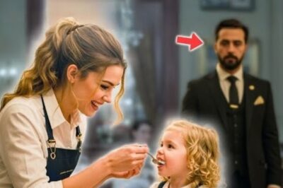 Verwitweter Millionär schwor, nie mehr zu lieben – bis er sah, wie eine Kellnerin sein Kind liebte.